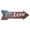 Signmission Land That I Love Arrow Decal Funny Home Decor 18in Wide D-A-999781 - alternate 1